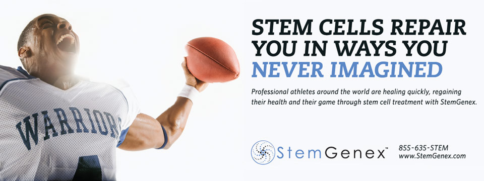Professional Athletes Stem Cells Repair You in ways you never imagined